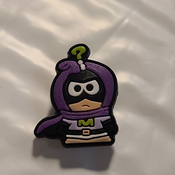6/$20 *Croc Charm * Mysterion Hero * South Park * Shoe Jewelry Comedy Central - Picture 2 of 6